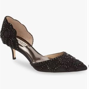Badgley Mischka Ginny Kitten Heels